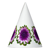 Purple Flowers Feesthoedjes (Links)