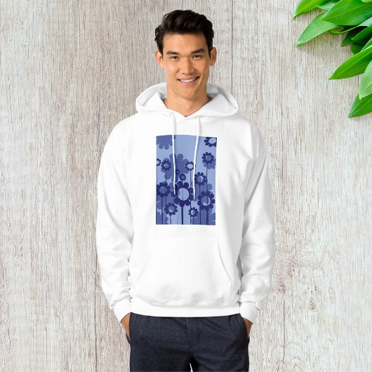 Purple Flowers Hoodie