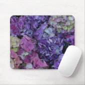 Purple Flowers Muismat (Met muis)