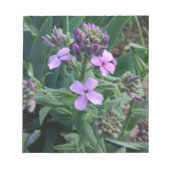 Purple Flowers Notitieblok (Voorkant)