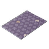 Purple Flowers Notitieboek (Linkerzijde)