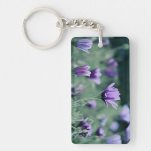 Purple Flowers Sleutelhanger