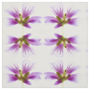 Purple Flowers Stof