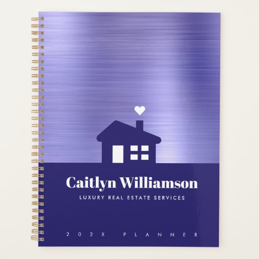 Purple Foil Courtier immobilier Maison professionn (Devant)