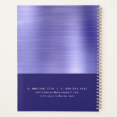 Purple Foil Courtier immobilier Maison professionn (Dos)