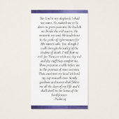 Purple Foil Forever in Our Hearts Memorial Card (Dos)