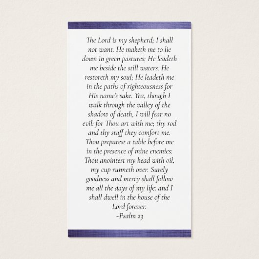 Purple Foil Forever in Our Hearts Memorial Card (Dos)