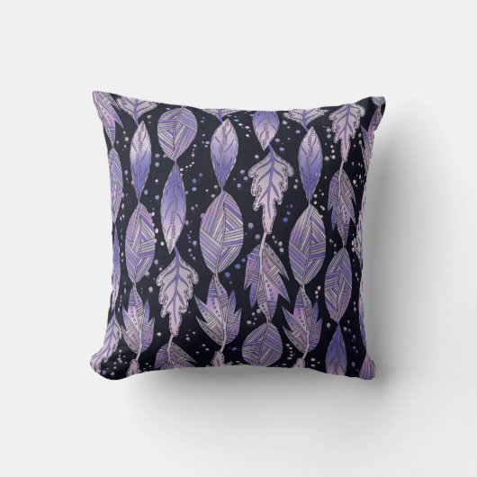 Purple Foliage Kussen (Voorkant)