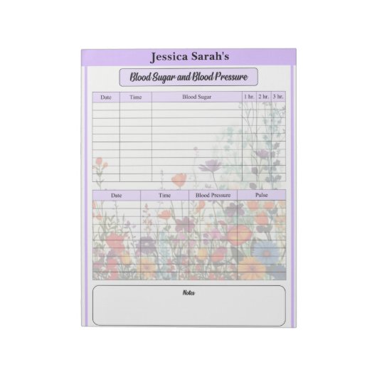 Purple Garden_ Pression sanguine et carnet de sucr (Tourné)