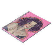 Purple girl notitieboek (Linkerzijde)