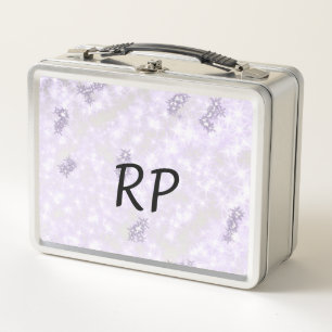 Purple Glitter sparkle art add your initial letter