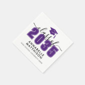 Purple Graduation Servet (Hoek)