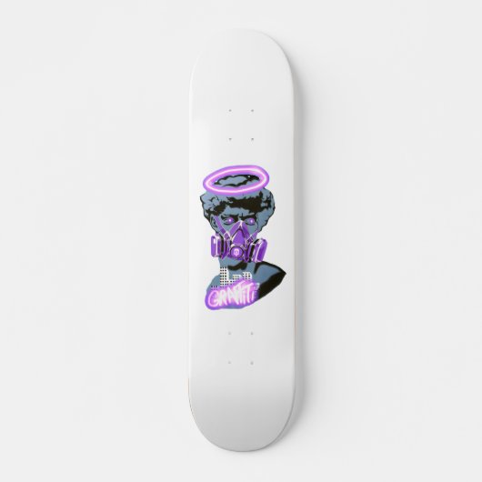 purple graffiti skateboard (Voorkant)