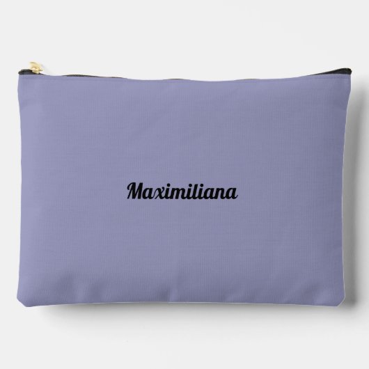 Purple - Grand sac d'accessoires solide (Recto)