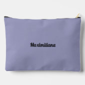 Purple - Grand sac d'accessoires solide (Verso)