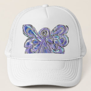 Purple Guardian Angel Custom Art Casquette ou Casq