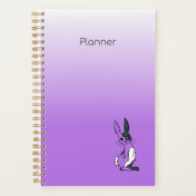 Purple Harlequin Bunny Agenda
