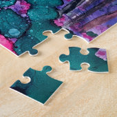 Purple Haze met Pines Puzzle Legpuzzel (Zijkant)