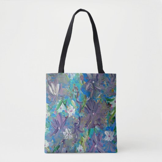 Purple Haze Sac fourre-tout Floral (Devant)