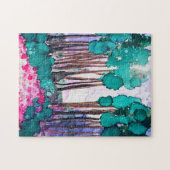 Purple Haze with Pines Puzzle (Horizontal)