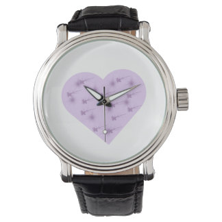 Purple Heart Aesthetic Watch  Horloge