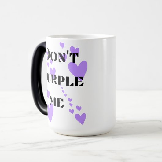 Purple Heart love mug (Devant gauche)