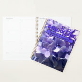Purple Hydrangea meilleure mère jamais (Devant avec enveloppe)