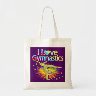 PURPLE I LOVE GYMNASTICS SAC FOURRE-TOUT