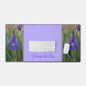 Purple Iris Floral Botanique Photographie Lilac (Clavier et souris)