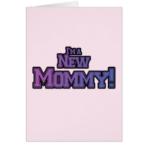 Purple Je suis une nouvelle maman Tshirts et cadea