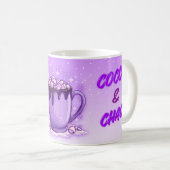 purple koffiemok (Voorkant rechts)