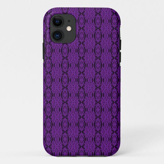 Purple Lace iPhone 5 Casemate Coque (Dos)