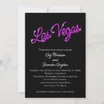 Purple Las Vegas Sparkles Faire-part de mariage<br><div class="desc">Ce Faire-part de mariage de Las Vegas est agrémenté d'un violet brillant sur un arrière - plan noir, ce qui le rend parfait pour un mariage de destination à Las Vegas. Il fait partie de la collection Mariage Purple Las Vegas Sparkles. Si d'autres éléments de coordination sont nécessaires, il suffit...</div>