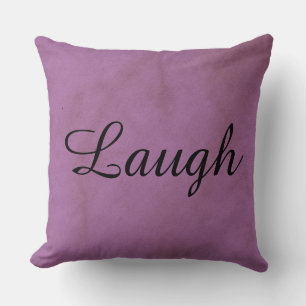 Purple Laugh Coussin décoratif