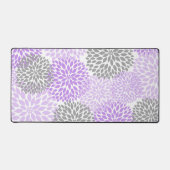 Purple Lavender and Gray Dahlia Floral (Recto)