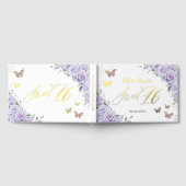 Purple Lilac Floral Papillons Or Sweet 16 Pétrole (Complet)