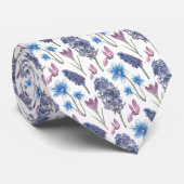 Purple Lilacs  Stropdas (Opgerold)