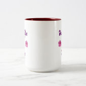 Purple Love Maman Coffee Mug (Centre)