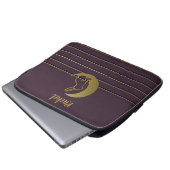 Purple Lune Bunny Design sac électronique (Devant bas)