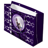 Purple Lune Enfant Grand Sac Cadeau (Devant Angle)