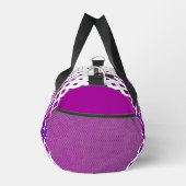 Purple Magenta Diamonds Design Duffel Sac (Droite)