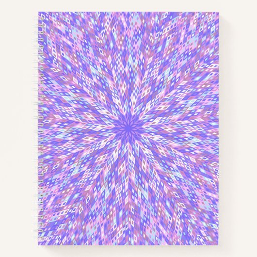 Purple Mandala Bullet Journal / Carnet Linne (Devant)