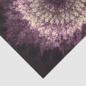 Purple Mandala Tissuepapier (Detail)