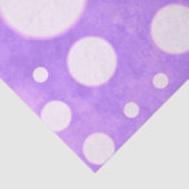 Purple Marble White Polka Dots Pattern Decoupage Tissuepapier (Detail)