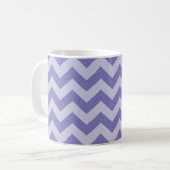 Purple Marocain Moods Chevrons Coffee Mug (Devant gauche)