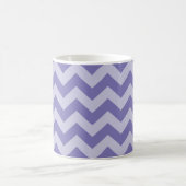 Purple Marocain Moods Chevrons Coffee Mug (Centre)