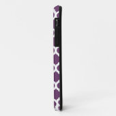Purple Marocain Motif iPhone 5 Coque (Dos/Gauche)