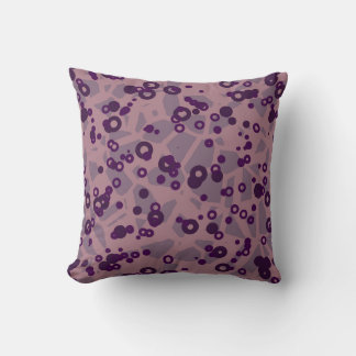 purple mauve geometric kussen