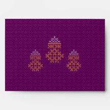Purple Minimal Tamil Kolam Pongal Design