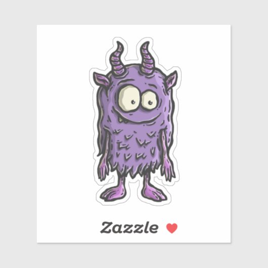 Purple Monster Sticker (Vel)